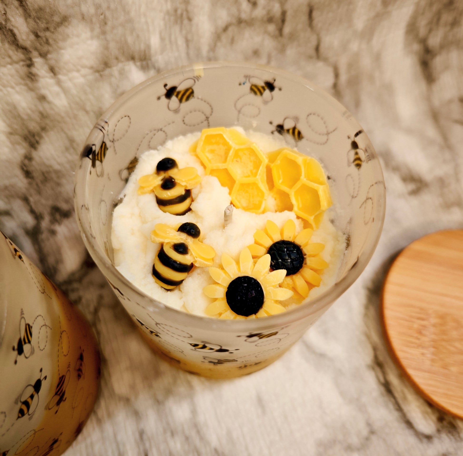 Bee Kind Spring Candle scented Backroad Drivin