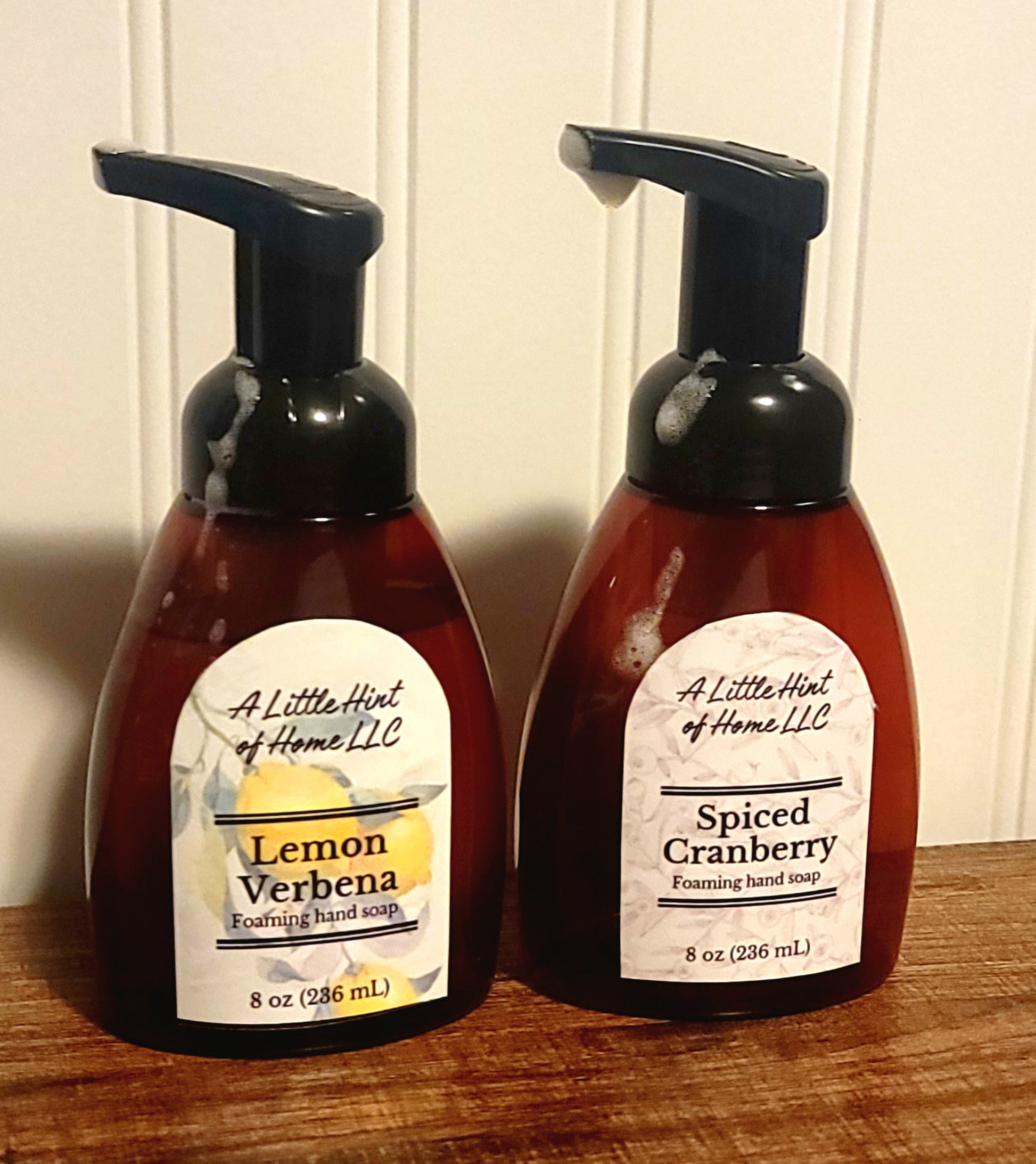 Spiced Cranberry and Lemon Verbena Foaming Hand Soap
