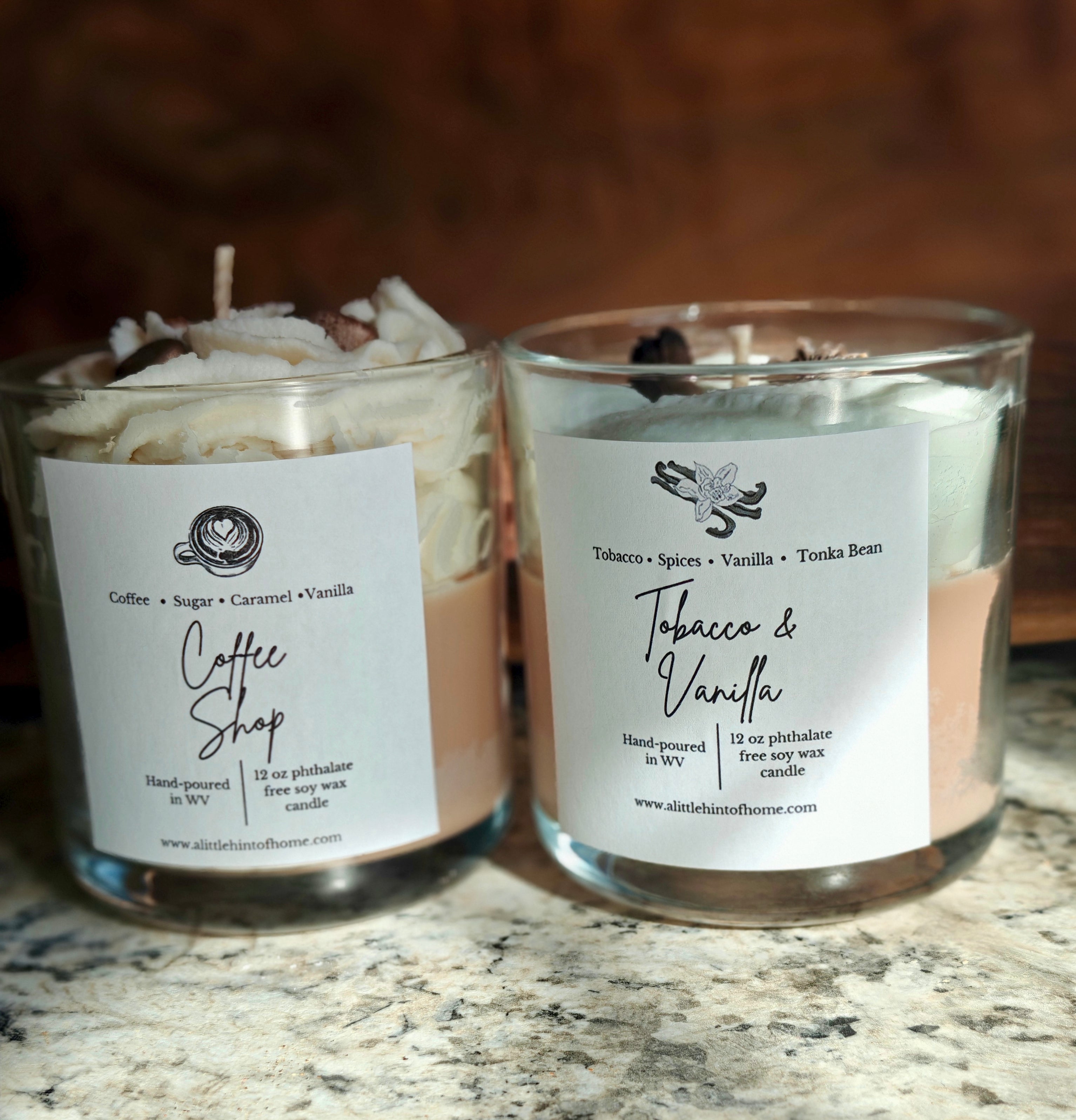 Whipped Decorative Candle