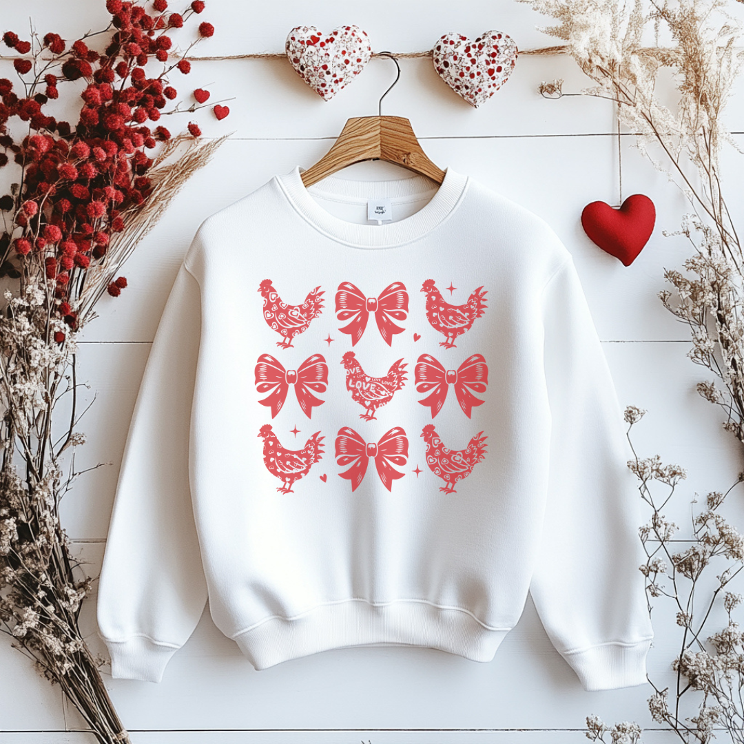 Valentine's Chicken Apparel