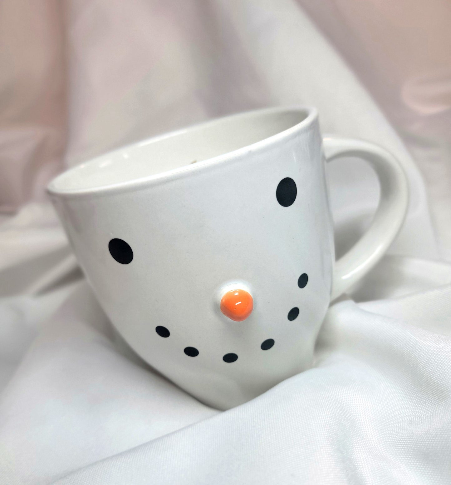 Christmas Night Snowman Candle