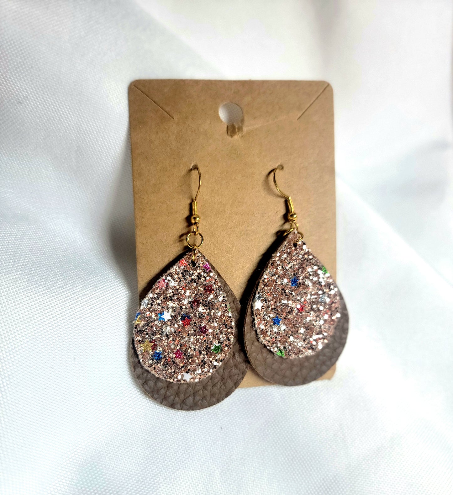 Faux Leather Earrings