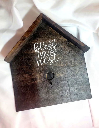 Birdhouse wall decor