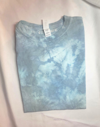 Size xsmall blue tie dye