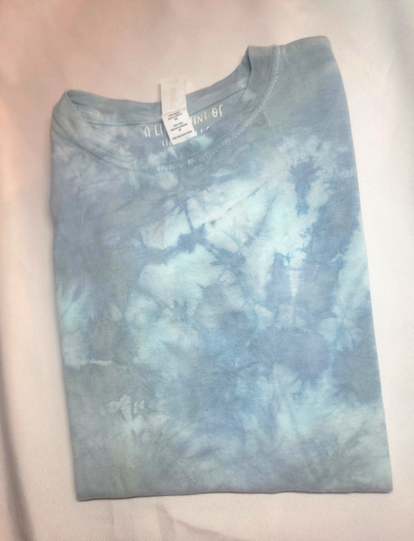 Size xsmall blue tie dye