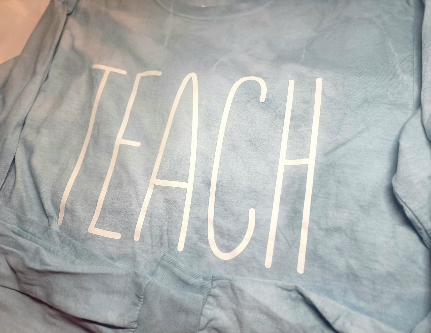 Teach long sleeve tie dye size medium