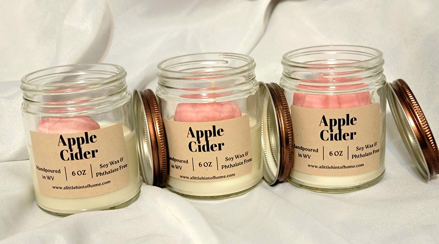 Apple Cider Fall Candles