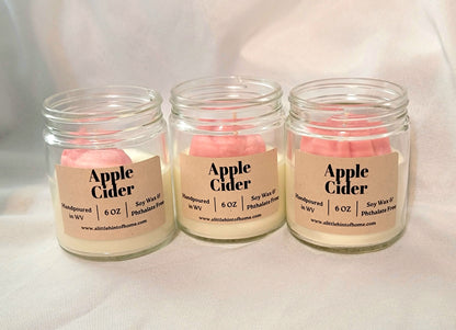 Apple Cider Fall Candles