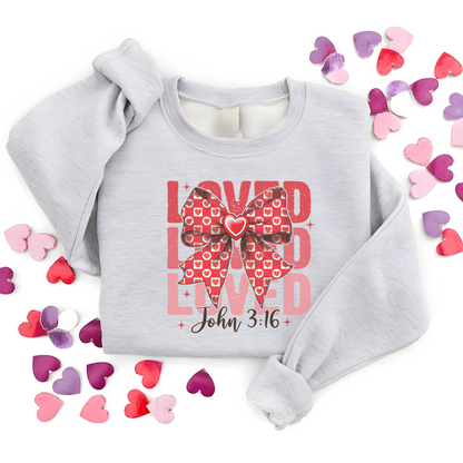 Loved- John 3:16 Sublimation Apparel