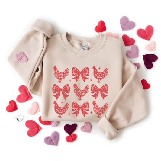 Valentine's Chicken Apparel