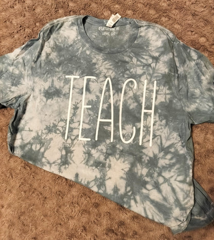 Teach Tiedye tshirt