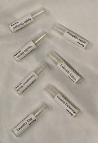 Sample Size odor eliminating room sprays in our choice of scents