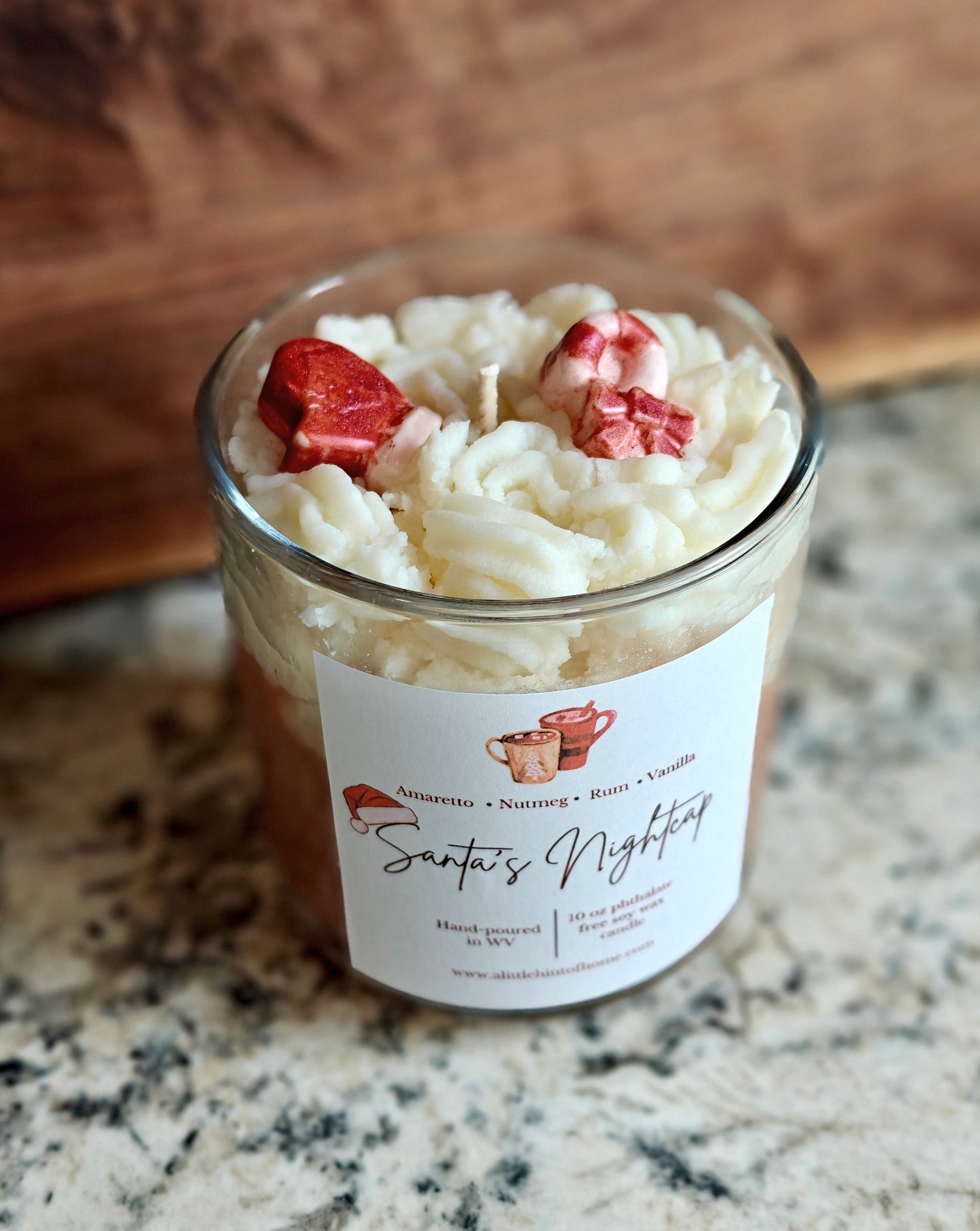 Santa's Nightcap Soy Candle