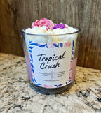 Whipped Decorative Tropical Crush Soy Wax Candle